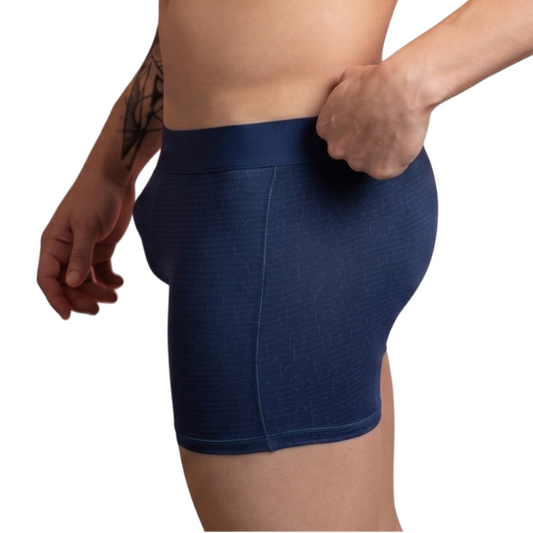 Cueca boxer de microfibra