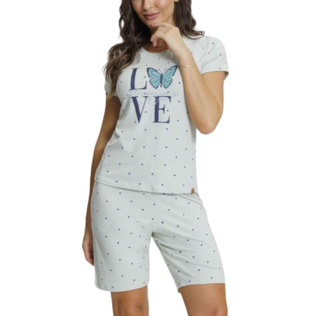 Pijama Meia-Estação Feminino